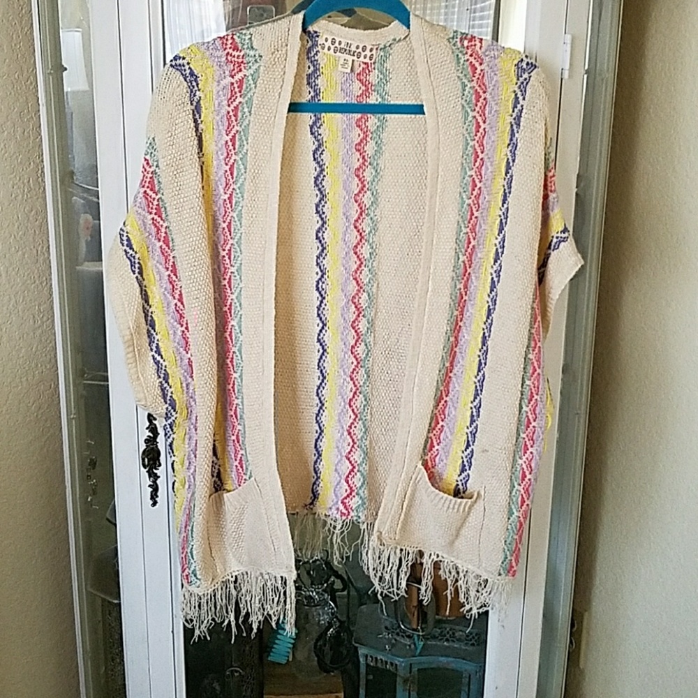 Draping sweater